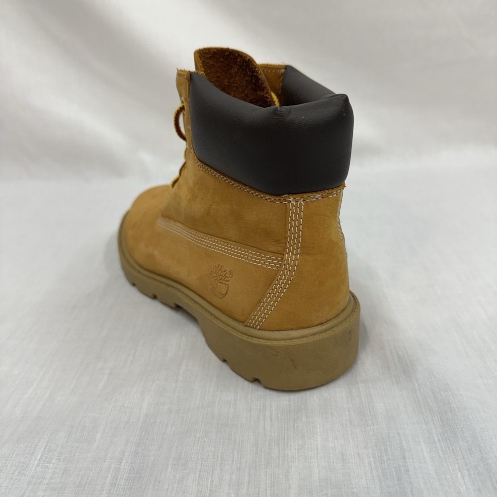 Timberland Classic Wheat Boots Youth Kids Size 4 - Picture 4 of 13